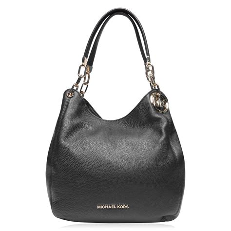 black michael kors bag gold chain|Michael Kors gold purses.